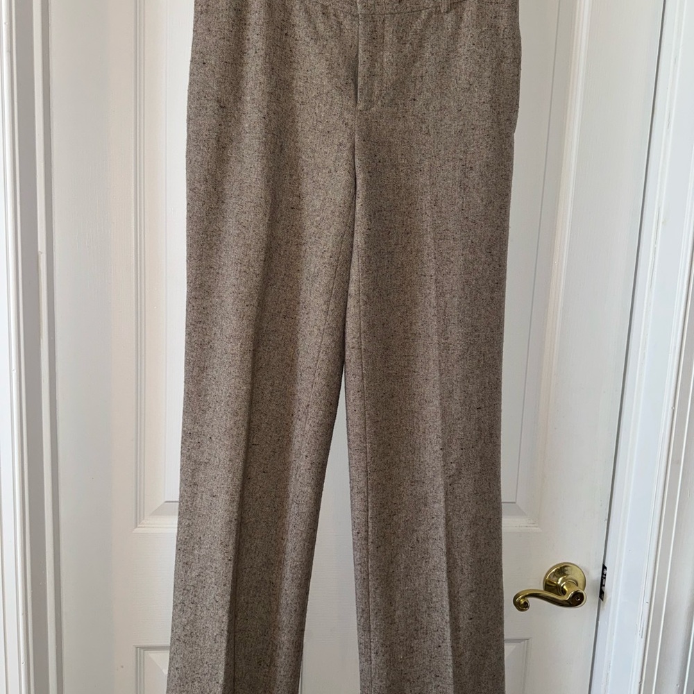 Chaiken  Tan Trousers Wool and Cashmere. Size 4